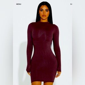 Naked Wardrobe Sculpt Mini Dress MED, with tags
